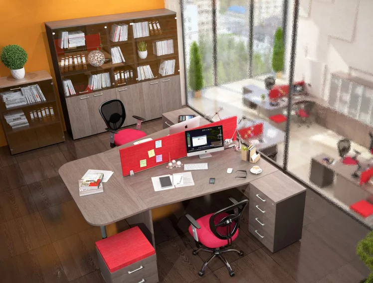 Набор для персонала (11 предметов) Xten (Дуб Сонома/Рено)_31595_0