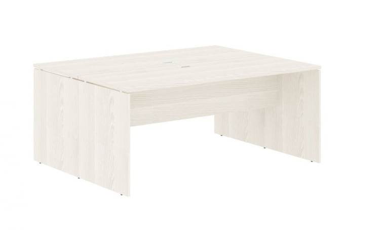 Рабочая станция EDIS ED2ST 1767 Ясень Траун Белый_0