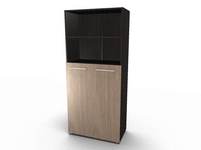 Шкаф Аlto с глухими средними дверьми и топом_0