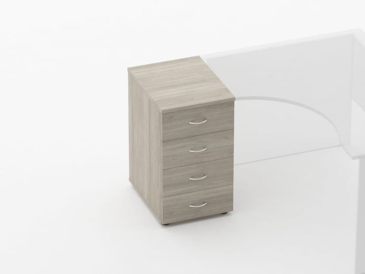 Тумба приставная Twin 14.12.12 Дуб Сантана светлый_1