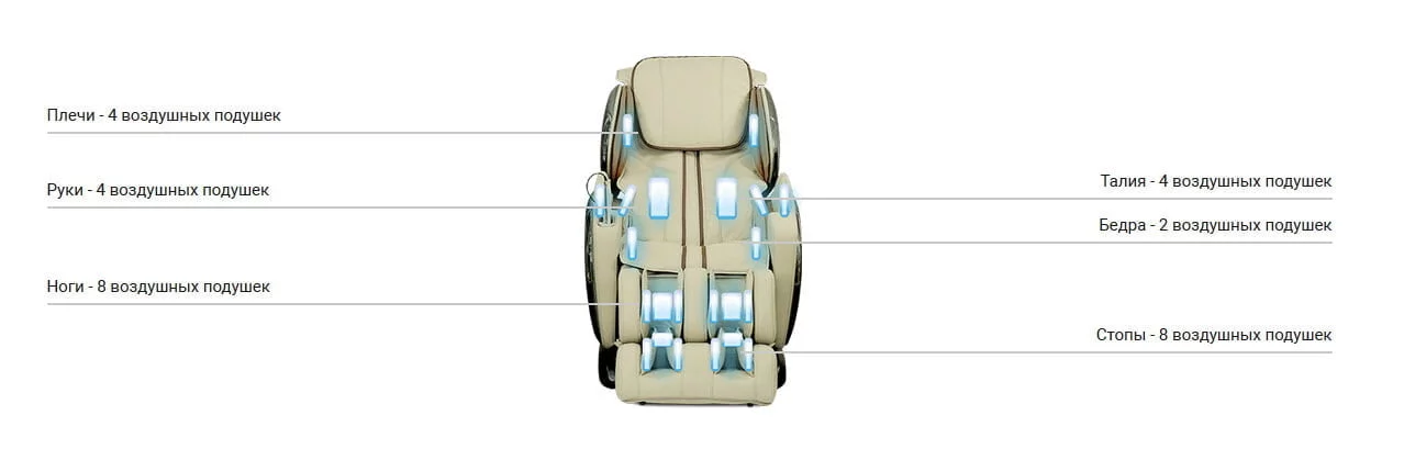 Массажное кресло ESPRIT Черный_2