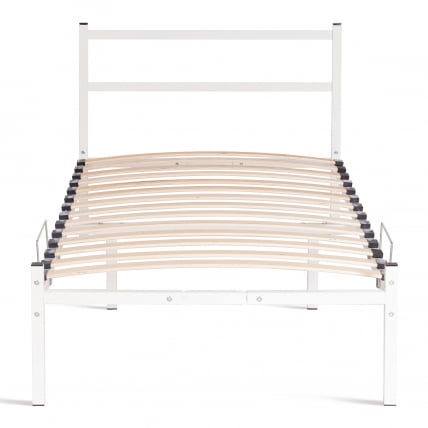 Кровать Marco металл, 90х200см, белый_4