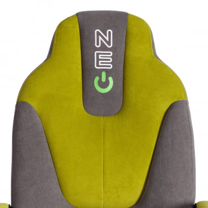 Кресло NEO 2 (22) флок Серый/олива 29/23_6