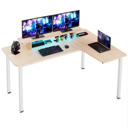 Стол письменный (для компьютера) угловой EUREKA EUREKA L60R-MW, Maple_0