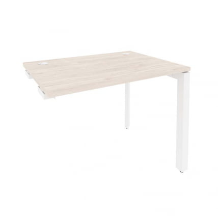 Стол-приставка на П-образном м/к к опорным элементам ONIX O.MP-SPR-1.7 Денвер Светлый/Белый_0