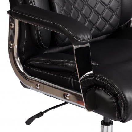 Кресло Atlant рецикл. кожа/иск. кожа, черный_7