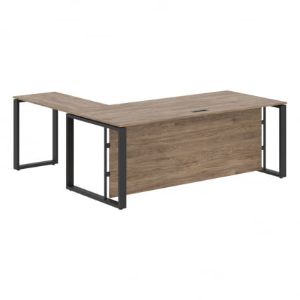 Стол с боковой приставкой ENIO ECT 2019H Кария Пальмира/Антрацит_0