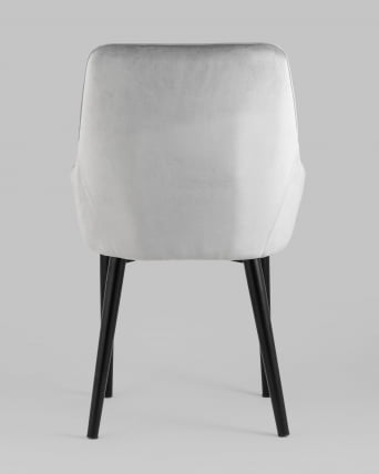 Стул Джоан велюр Светло-серый_4