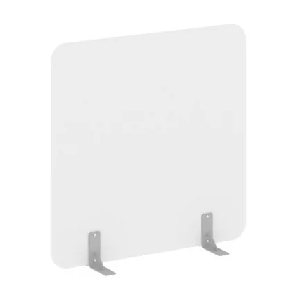 Перегородки на металлических опорах на фетровых подпятниках R-line DP.F-120-120 Белый Бриллиант_0