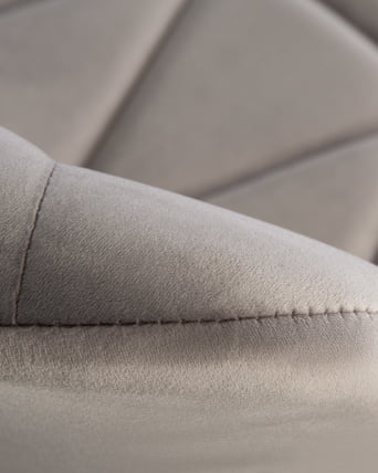 Стул барный DOBRIN BARNY Серый велюр MJ9-75_7