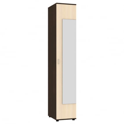 Шкаф распашный Алиса (H2_M) 2230х400х540 ручка скоба 96мм (Венге-ДМ)_0