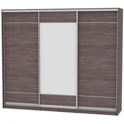 Шкаф-купе B-220х270х60-1(ЯАТ-D7D8D7)_0