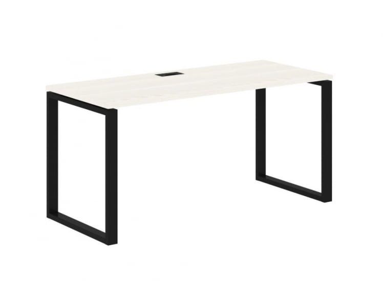 Стол письменный EDIS EQST 1567 Ясень Траун Черный_0