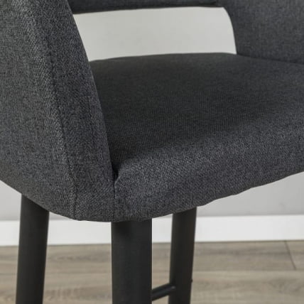 Кресло Бар Oscar Б темно-серый/черный_16