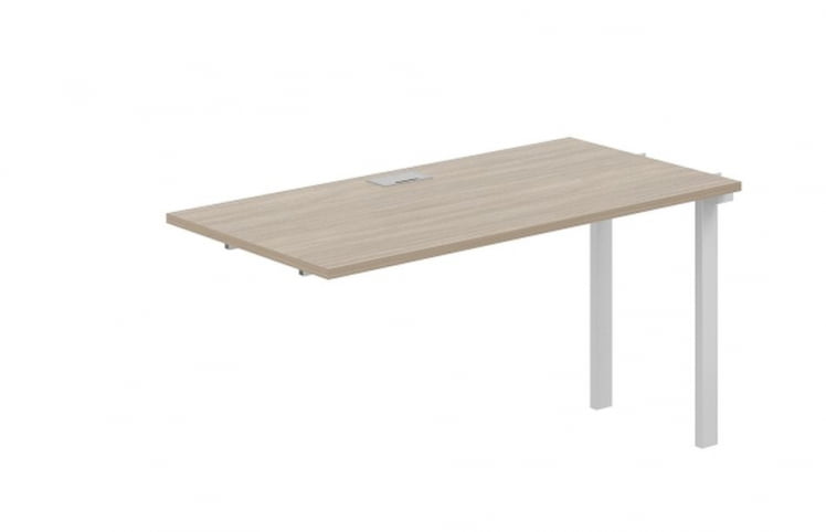 Секция рабочей станции Sigma SG.261.OD.44.WH Дуб темный Белый_0