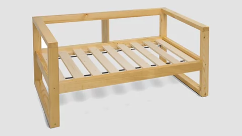 Диван двухместный DEmoku Д-2 бежевый_холодный серый_2