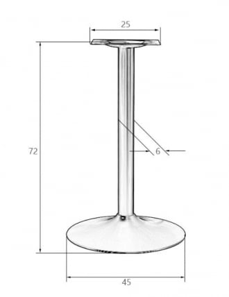 Подстолье обеденное DOBRIN ALAN BLACK_2