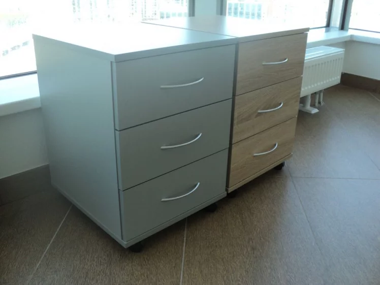 Тумба мобильная SC-3M (Дуб сонома светлый)_9