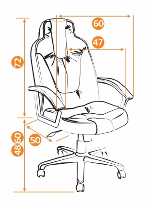Компьютерное кресло NEO (3) Черный/синий_6