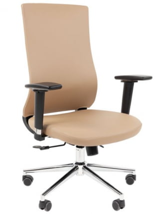 Офисное кресло CHAIRMAN 500 LUX БП экокожа Бежевый_0