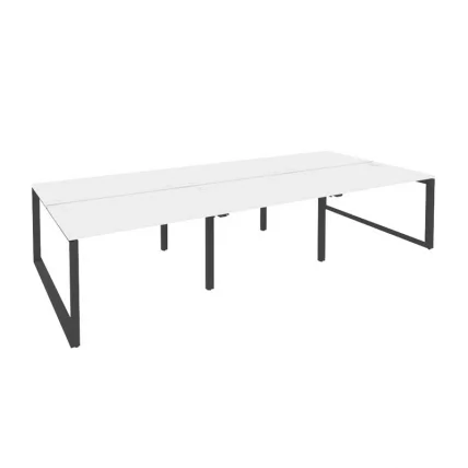 Рабочая станция на О-образном м/к ONIX O.MO-D.RS-6.2.8 Белый Бриллиант/Антрацит_0