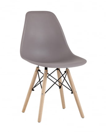Стул Еамес Стйле ДСВ темно-бежевый (разборный каркас) / Eames Style DSW_1