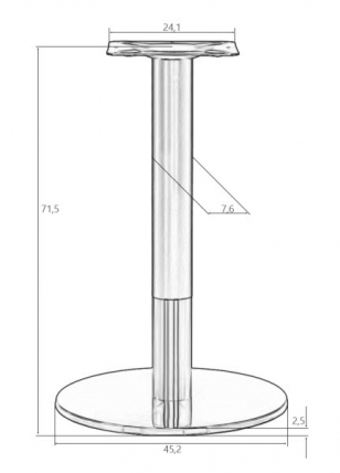 Подстолье обеденное DOBRIN LORENZO_3