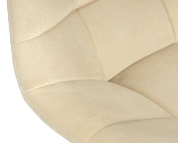 Стул барный DOBRIN TAILOR WHITE (бежевый велюр (MJ9-10)) 2 шт_9