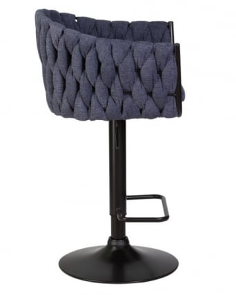 Стул барный ДОБРИН ЛЕОН (синяя ткань (ЛАР-275-29)) 2 шт / DOBRIN LEON (LAR-275-29))_3