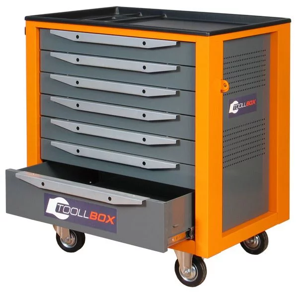 Тележка инструментальная TBS-7 оранжевый_0