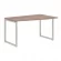 Стол письменный правый XTEN-Q XQCT 149 R Дуб Сонома Алюминий_235503