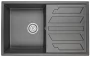 Кухонная мойка GRANULA 8002 Черный_170086