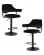 Стул барный DOBRIN CHARLY BLACK (черный велюр (MJ9-101)) 2 шт_3636919