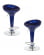 Стул барный DOBRIN BOMBA (синий металлик) 2 шт_3636716