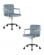 Офисное кресло для персонала DOBRIN TERRY (пудрово-голубой велюр (MJ9-74)) 2 шт_3636818