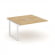 Стайл Проджект Проходной наб. элем. SN-59O.DNRS-001 Тиквуд Светлый/Металл Белый/Белый Заглушка 980*1 _3862064