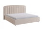 Кровать 1.8 Сиена 2 с подъем. механизмом ZP.KM1.8-03 крем (велюр)_282190