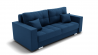 Диван Талисман-1 (ЗР) Цвет фасада: Синий; Тип: Прямой; Материал фасада: Металл/Велюр_891191