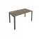 Стол письменный METAL SYSTEM Б.СП-3 Вяз/Антрацит_237366
