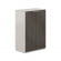 Шкаф средний Atlas NZ-0305.GS.BT Серый камень Бренсон Трюфель_3239550