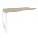 Наборный элемент рабочей станции на О-образном м/к ONIX O.MO-1.NRS-4.8 Дуб Аттик/Белый_241846