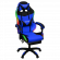 Кресло 1209 KINGQUEEN, цвет черный/синий с подсветкой, 1209-black-blue-mass-led_1032400