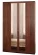 Шкаф для одежды и белья Sherlock 60 Орех шоколадный (спальня)_65597