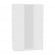 Шкаф распашный R-198х135х45-1-PO-M(Белый)_353471