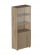 Шкаф для документов с прозрачными стеклами Р.Ш-4СБ Крафт золотой_1445602