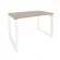 Стол рабочий на О-образном м/к ONIX O.MO-SP-2.7 Дуб Аттик/Белый_241511