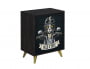 Комод Фьюжн КМ-001 АРТ Угольный камень/BIKER CAT_363775
