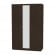 Шкаф распашный R-198х135х60-1-TR-M(Венге)_351763