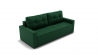 Диван Рио (ЗР) Цвет фасада: Зеленый; Тип: Прямой; Материал фасада: Металл/Велюр_866100
