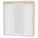 Шкаф-купе T-3-198х175х45-M(ДСС-Белый-3)_349007